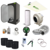 Komplettes Growbox Set 100x100x200cm mit 240W LED Grow Lampe